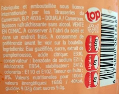 Jus  Pamplemousse Pack