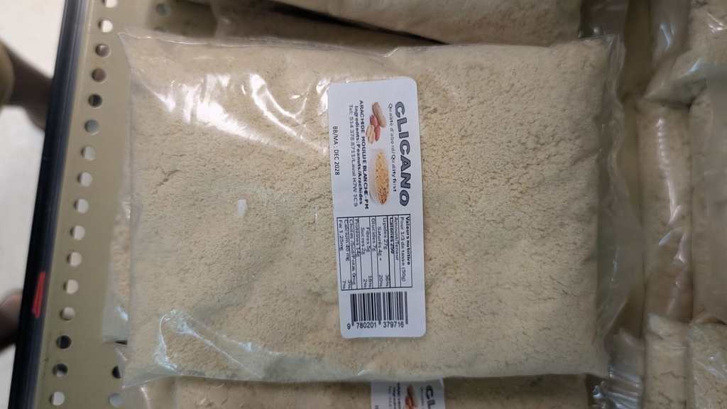 [ESF098] Arachide moulue blanc Clicano 400g - NDA