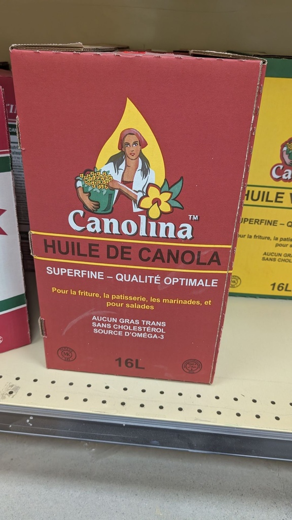 [ESF120] Huile de Canola 16L - CO