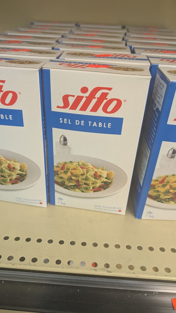 [ESF123] Sel de cuisine Sifto 1kg - CO