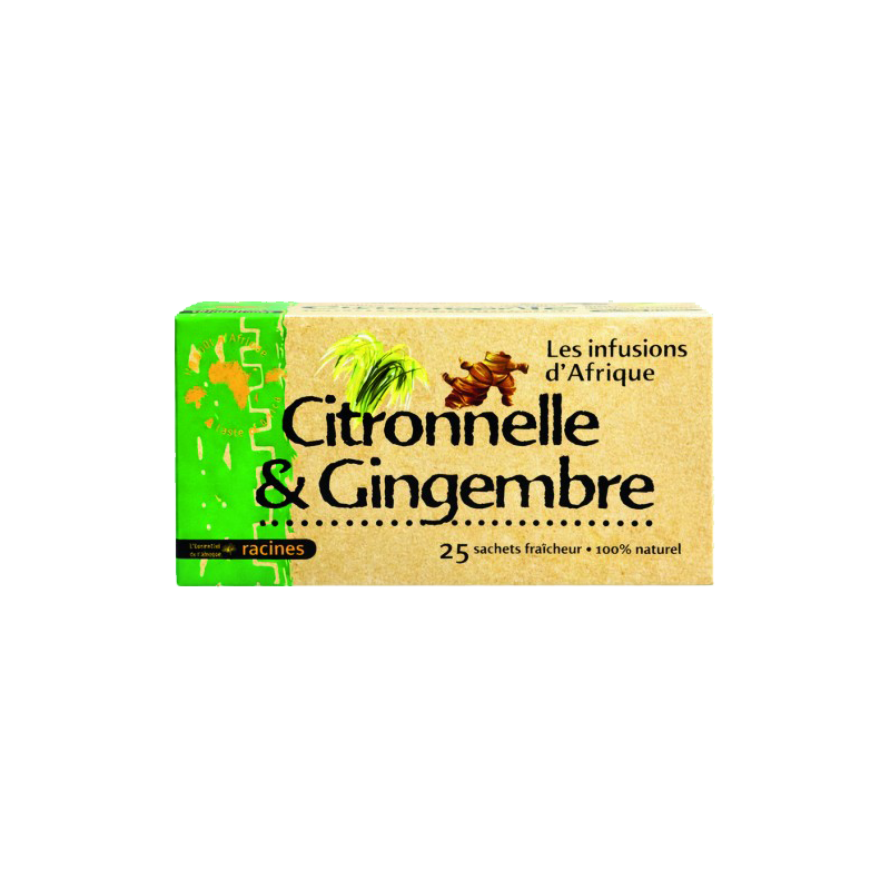 [ESF134] Thé Citronnelle Racines (25 sachets) - BSX
