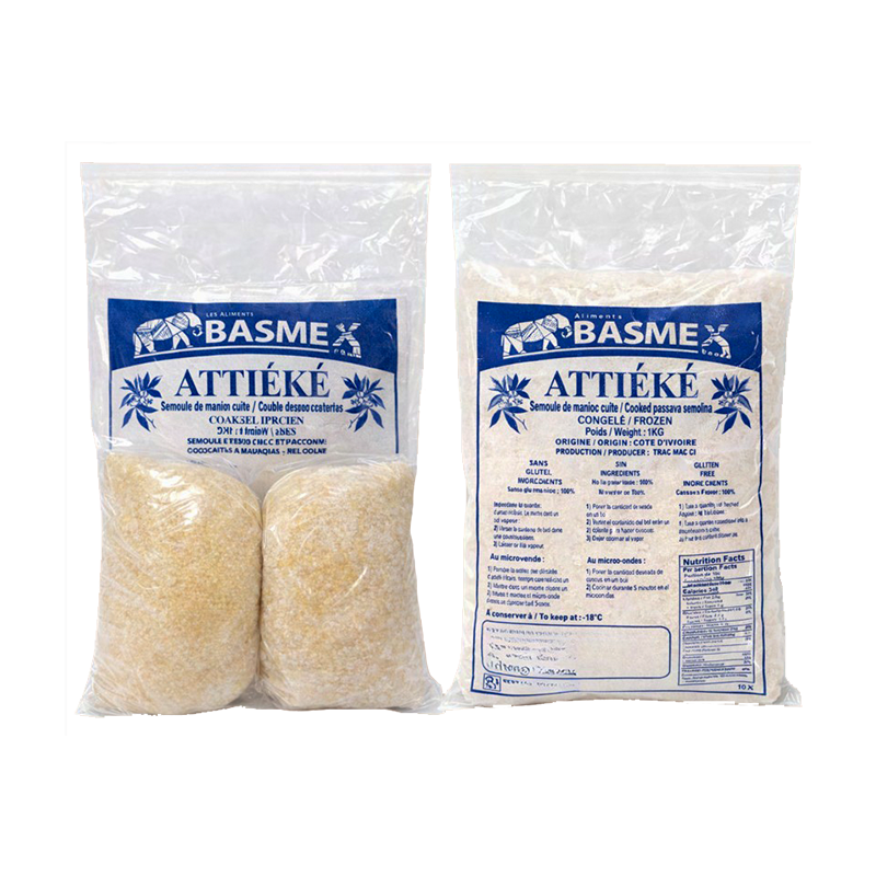 [ESF177] Attiéké Congelé Choix d'Afrique 1kg -
