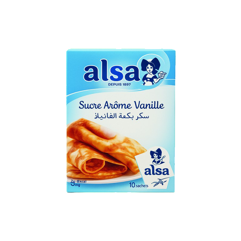 [ESF194] Sucre Vanillé Alsa 75g - BSX