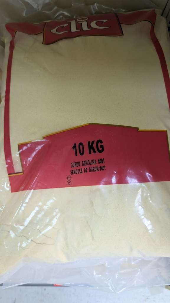 Clic semoule de durum #401 (10kg) - (CLC)