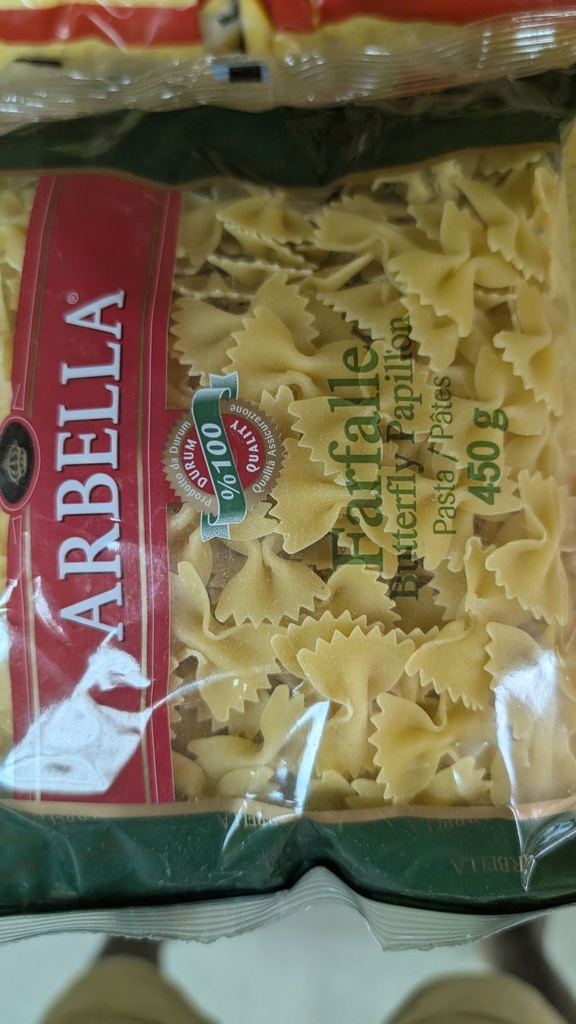 Pates Farfalle (papillon) 450g - (CLC)