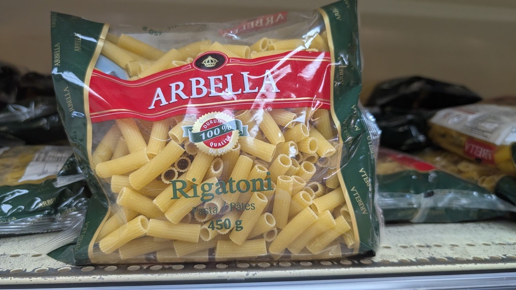 Pates-Rigatoni arbella 450g - (CLC)