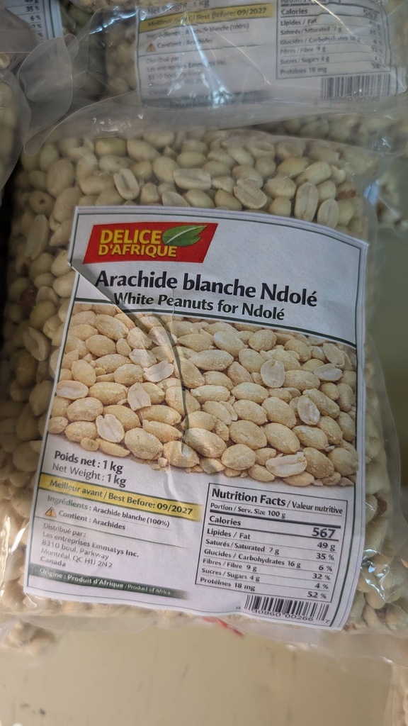 [ESF455] Arachide blanche Ndole 1kg