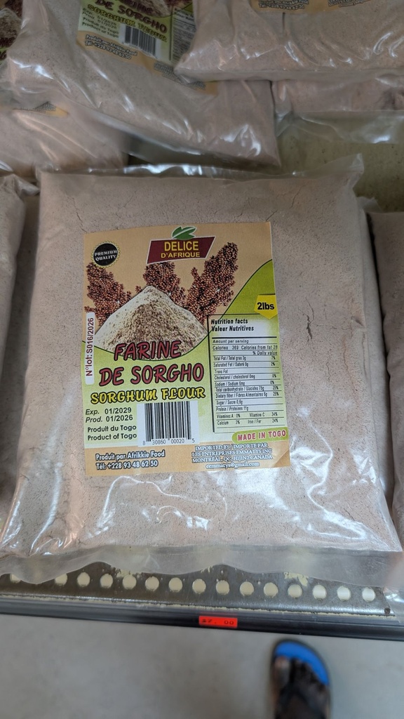 [ESF592] Farine de Sorgho 2lbs- DA