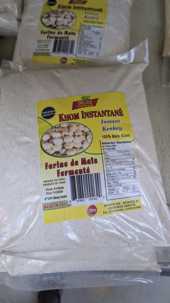 [ESF594] Farine de Mais Fermente 2lbs-