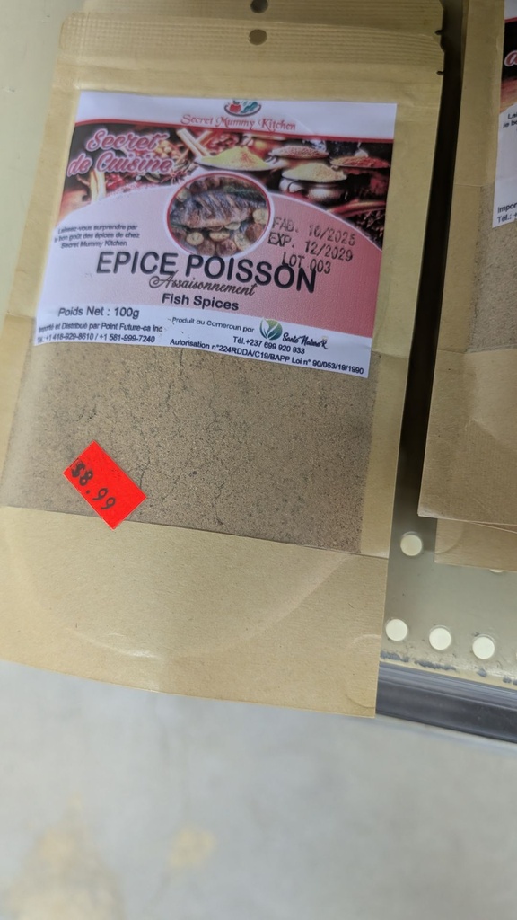 [ESF589] Épices poisson 100g