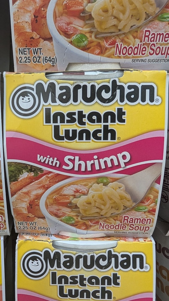 Maruchan with shrimp