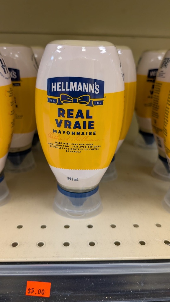 Mayonnaise(hellmann`s) 591ml