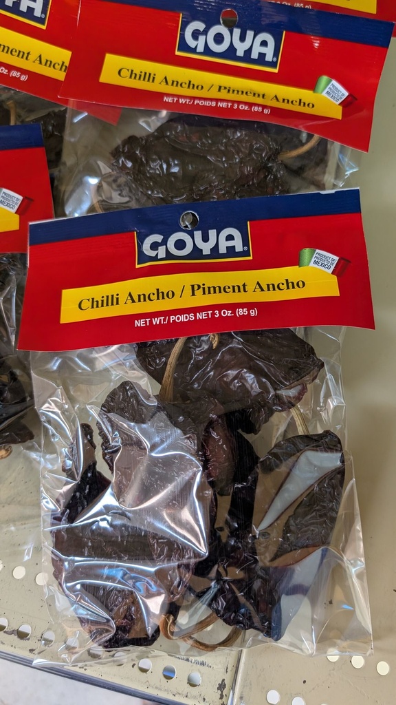 [ESF402] Goya Chilli Ancho Pepper-85g
