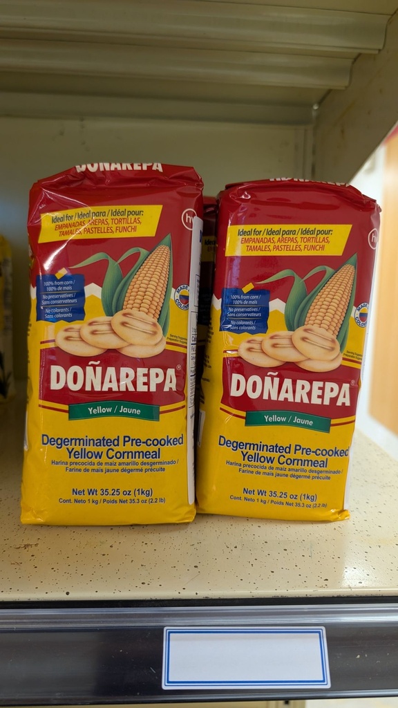 Donarepa pre-coocked yellow corn-1kg