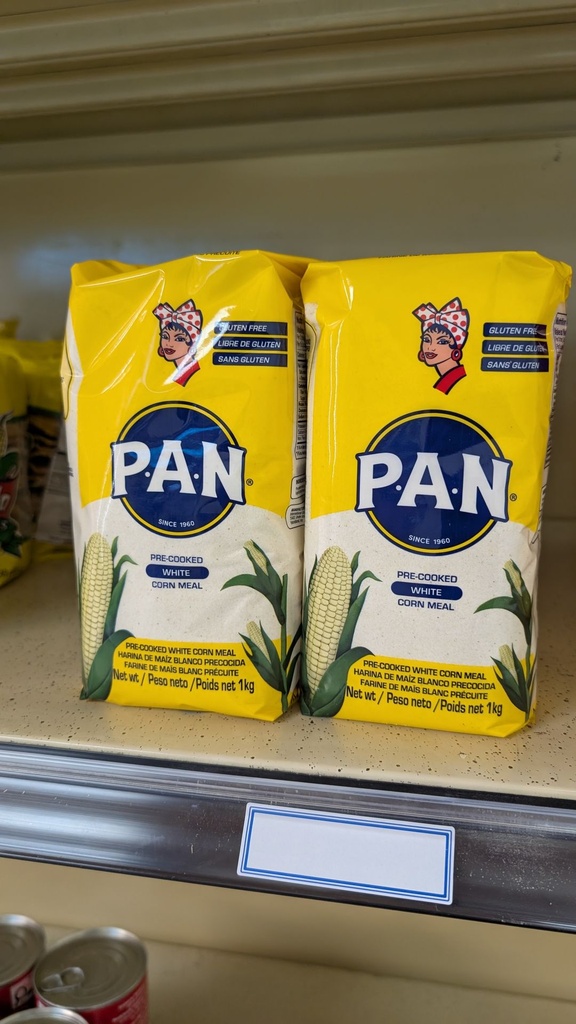 Pan Pre-Cooked White Corn-1kg
