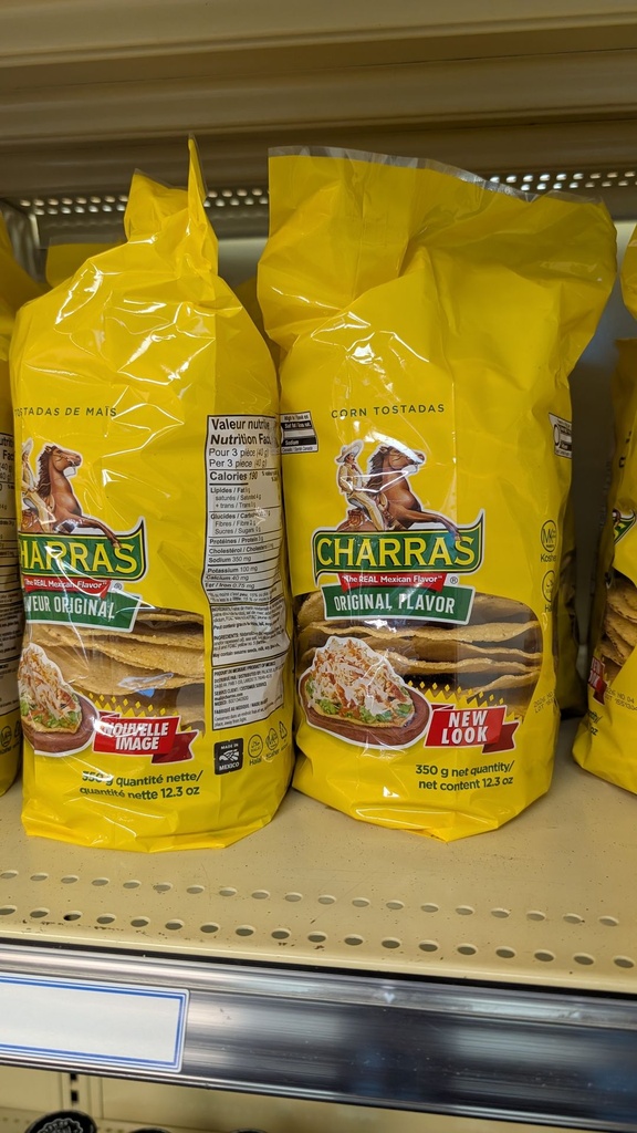 [ESF409] Charras original tostadas-350g