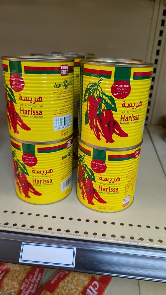 [ESF321] Harissa Piment Fort-760g