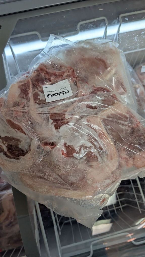 [ESF462] Côtelettes de porc(paquet)