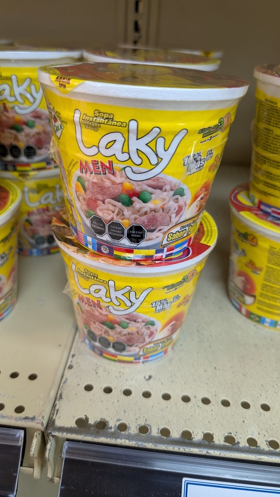 [ESF469] Laky Men Sopa Pollo 75g