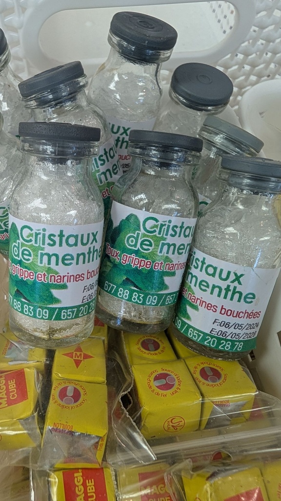 Cristaux de menthe