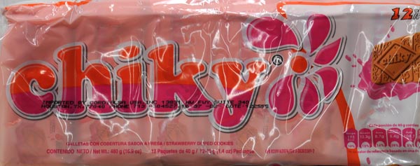Chiky Fraise 480g