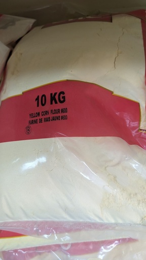 Farine de maïs jaune #600 -10kg (CLC)
